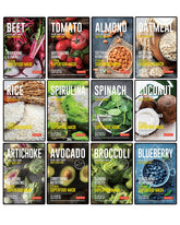 DERMAL Super Food face masks pack shot, 12 sachets for all skin types, hydration-ready