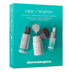 Dermalogica Clear and Brighten Kit face cleanser purifies pores for refreshed skin