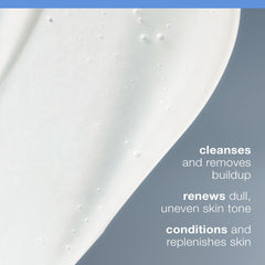 Dermalogica Daily Glycolic Cleanser texture closeup reveals mild AHA action