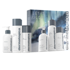 Dermalogica Let It Glow PreCleanse bottle showing makeup-melting cleansing prep