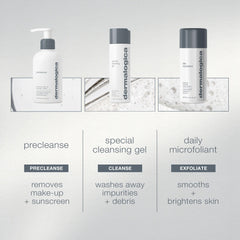 Dermalogica Let It Glow Special Cleansing Gel lather close-up for refreshing cleanse