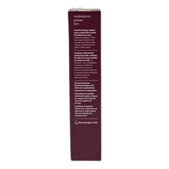Dermalogica Multivitamin Power Firm Eye Cream texture close-up shows silky smoothness for the eye area.