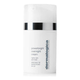 Dermalogica PowerBright Overnight Cream bottle for nighttime radiance and hydration.