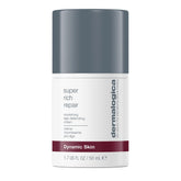 Dermalogica Super Rich Repair jar front shows rich hydration for dry skin.