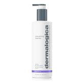 Dermalogica Ultracalming Cleanser across the face and eyes calms sensitive skin during cleansing