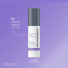 Dermalogica Ultracalming Serum Concentrate oat extract illustrates soothing defense