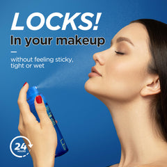 DERMALOGY by NEOGENLAB All Day Setting Spray fine mist delivering smooth, even finish.