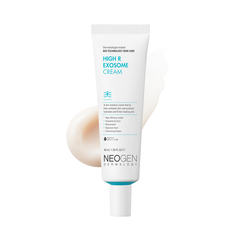 DERMALOGY by NEOGENLAB High-R Exosome Cream bottle for deep hydration and smoother skin.