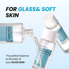 DERMALOGY Real Ferment Micro Essence bottle pour conveys easy, soothing application.