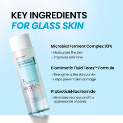 DERMALOGY Real Ferment Micro Essence texture swatch reveals light, fast-absorbing hydration.