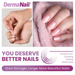 DermaNail Cutemol cream tube closeup highlighting cuticle nourishment and hydration.