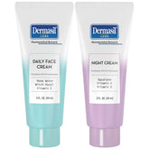 Dermasil pack doble hidrata la piel día y noche para uso diario.