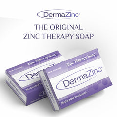 DermaZinc Therapy Soap used on face and body for all skin types