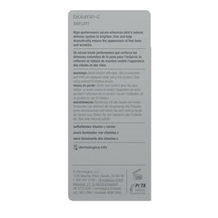 Dermalogica Biolumin-C Serum texture on skin demonstrates lightweight hydration