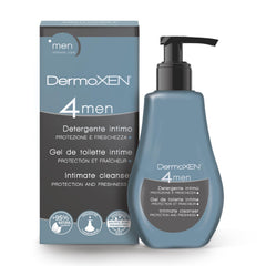 DERMOXEN 4Men intimate wash bottle front shows daily freshness for men