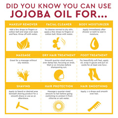 Desert Essence jojoba oil applied to scalp for nourishing moisture and balanced oil