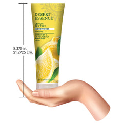 Desert Essence Lemon Tea Tree Conditioner tea tree oil focus suggests soothing, balanced scalp