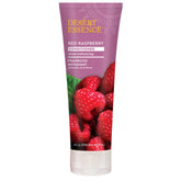 Desert Essence Red Raspberry Conditioner bottle highlights shine-boosting formula for daily hair care.