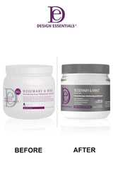 Design Essentials Almond Butter Express 32oz pack communicates long-lasting moisture for regular conditioning.