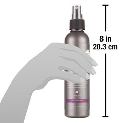 Design Essentials Bamboo & Silk HCO Leave-In Conditioner after styling for a glossy finish