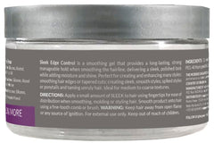 Design Essentials Sleek Edge Control shown in daily routine for flexible hold and shine.