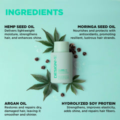 Design.Me GLOSS.ME Hydrating Shampoo with argan oil for shine