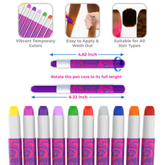 Desire Deluxe hair chalk glitter blue creates vibrant accents; ideal for party looks.
