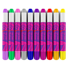 Desire Deluxe hair chalk light pink enables soft, wearable color for everyday fun.
