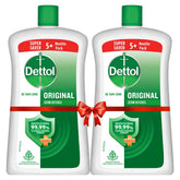 Dettol Original Handwash bottle front view showing clean hands routine