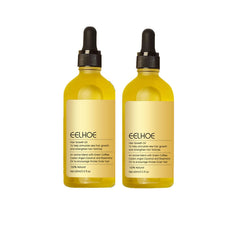 Deuiosna Carvenchi rosemary oil bottle shows a colorless blend for nourishing hair.