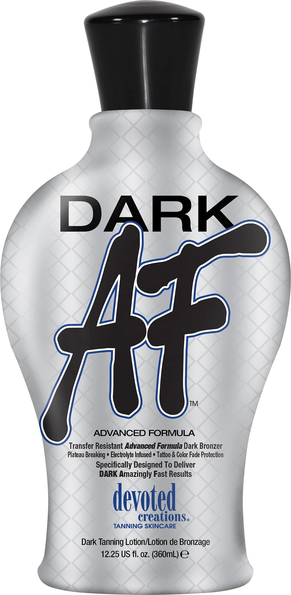 Devoted Creations Dark AF bottle pour—transfer-resistant color and quick-tint results.