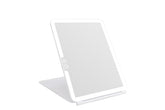 deweisn folding lighted makeup mirror with 72 LEDs for bright, even makeup.