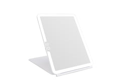 deweisn folding lighted makeup mirror with 72 LEDs for bright, even makeup.