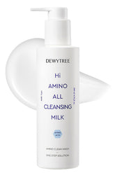 Dewytree Hi Amino All Cleansing Milk bottle with gentle, hydrating cleanse.