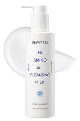 Dewytree Hi Amino All Cleansing Milk bottle with gentle, hydrating cleanse.