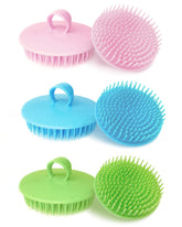 DF DUALFERV hair scalp scrubber six-piece set for deep cleansing and exfoliation