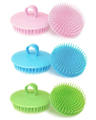 DF DUALFERV hair scalp scrubber six-piece set for deep cleansing and exfoliation