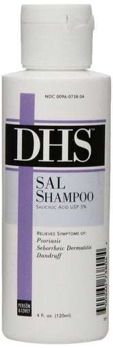 DHS Sal Shampoo bottle front view for scalp care and flaking relief