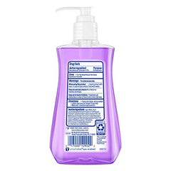 Dial foamy lather on hands highlights gentle cleansing with moisturizing benefits.