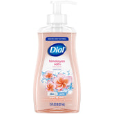Dial Himalayan Salt hand soap bottle on sink with refreshing scent for everyday use