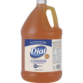 Dial Liquid Hand Soap gallon pump shows convenient dispensing for frequent hand washing.