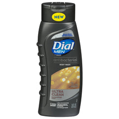 Dial Mens Antibacterial Ultra Clean Eucolyptus bottle front view for daily refreshing cleansing.