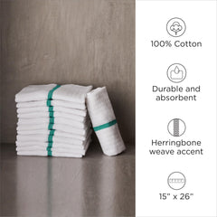 Diane barber towels soft texture close-up highlighting gentle touch.