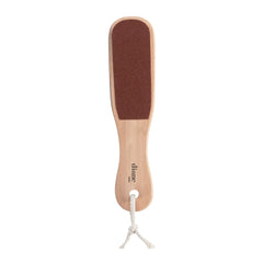 Diane foot file wood handle smooth side buffs after washing for softer skin