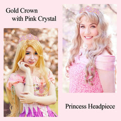 Didder tiara worn in hair demonstrating secure comb grips for all-day wear.
