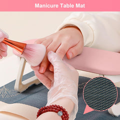 Diesisa nail arm rest durable foam pink delivers comfortable support for long sessions