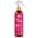 Difeel Rice Water Leave-In Spray bottle delivering lightweight conditioning for stronger hair.