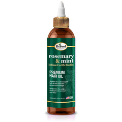 Difeel rosemary and mint premium hair oil bottle nourishes scalp and hair