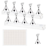 Difenni nail stand silver packaging image showing a complete DIY nail practice kit.
