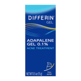 Differin acne treatment gel pump for easy daily application.